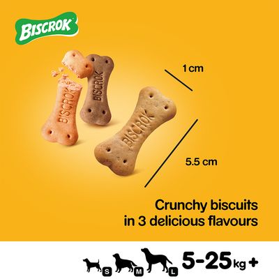 Pedigree Biscrok 500gr - Biscotti Croccanti per Cani Pedigree Biscrok 500gr - Biscotti Croccanti per Cani